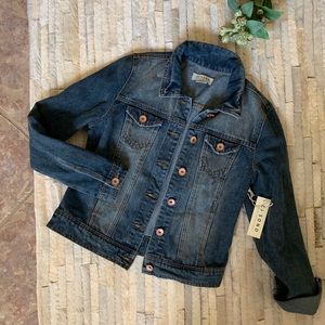 NWT! Perfect Fit Denim Jacket - Size Small